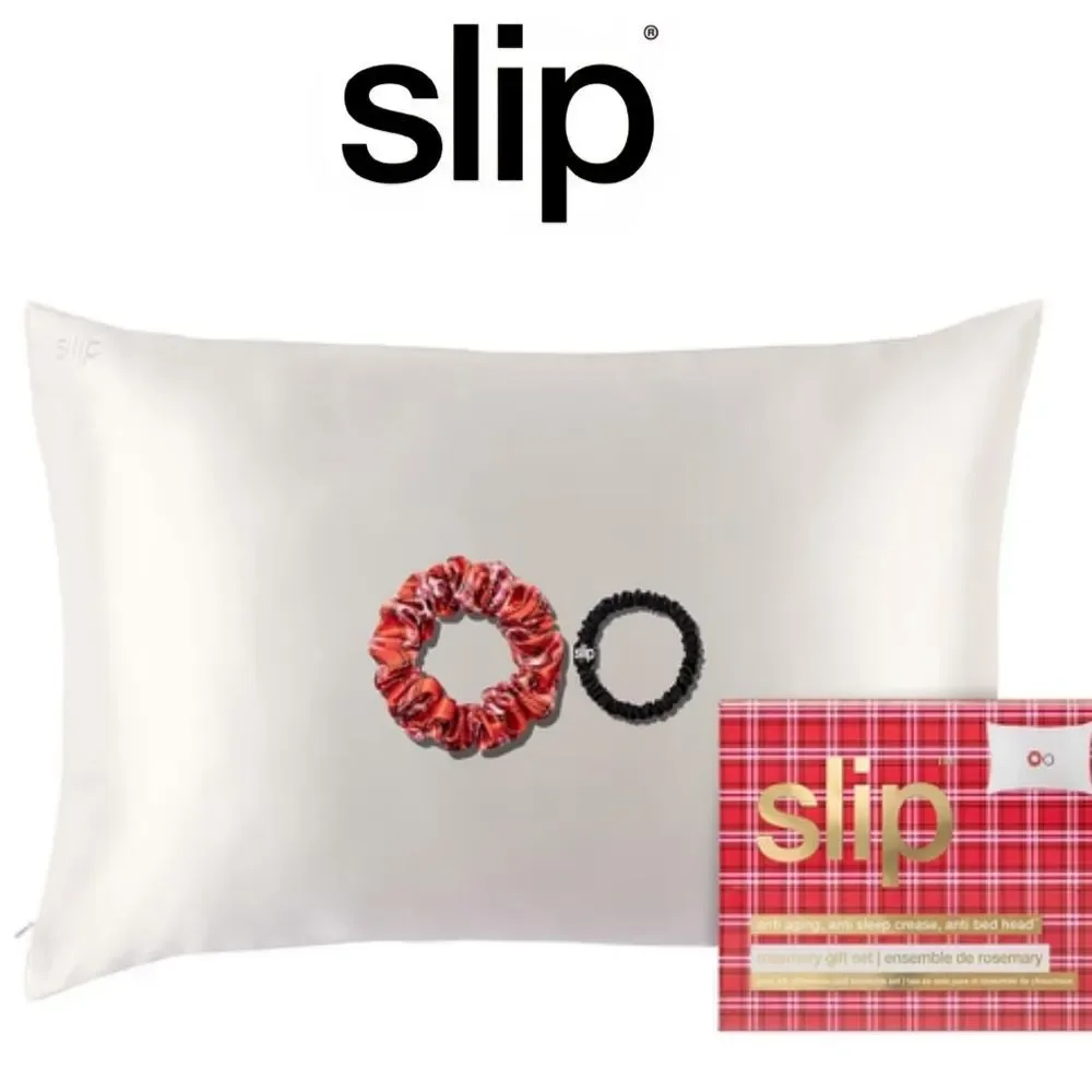 Slip Pure‎ Silk Rosemary Queen Gift Set